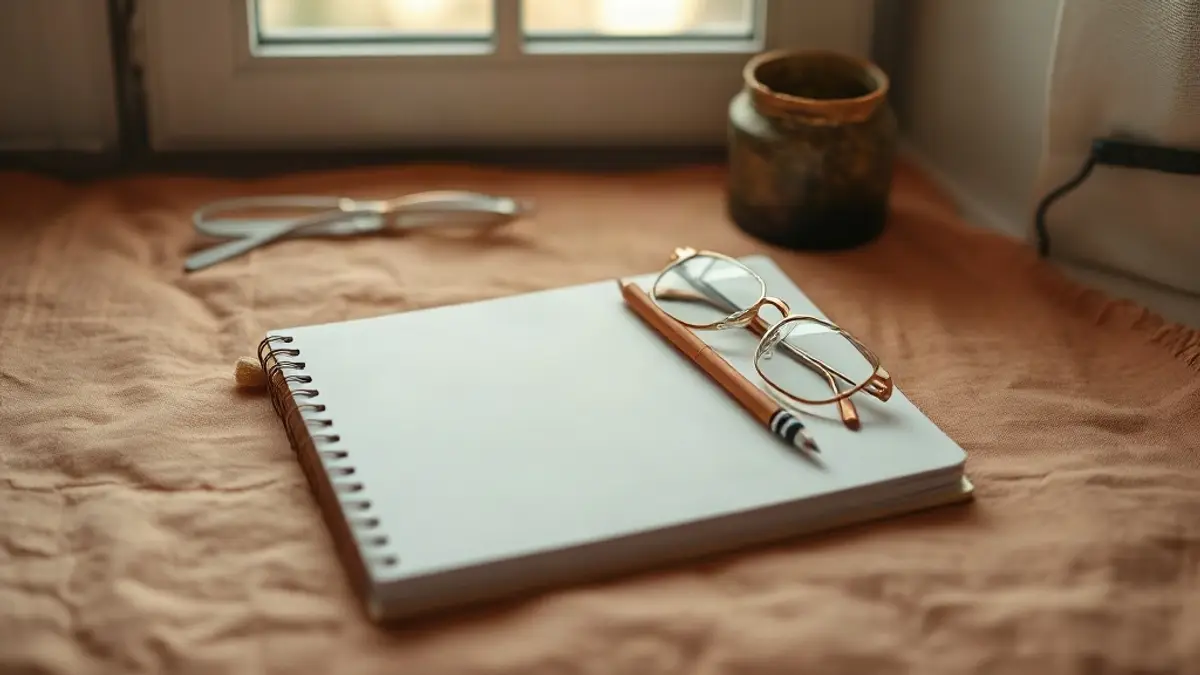 plain notebook — illustration for Inner Child Workbook